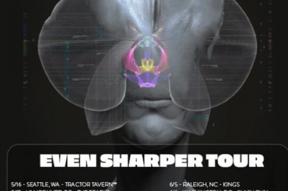 Even Sharper Tour poster with dates for The Macks in 2024